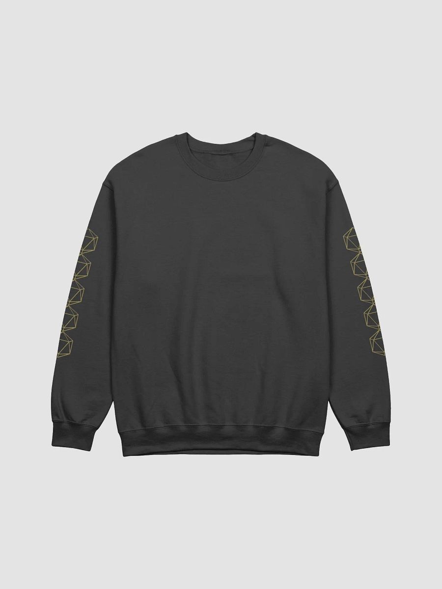 D20 Wireframe Dice Sleeve Unisex Sweatshirt for Board Gamers product image (6)