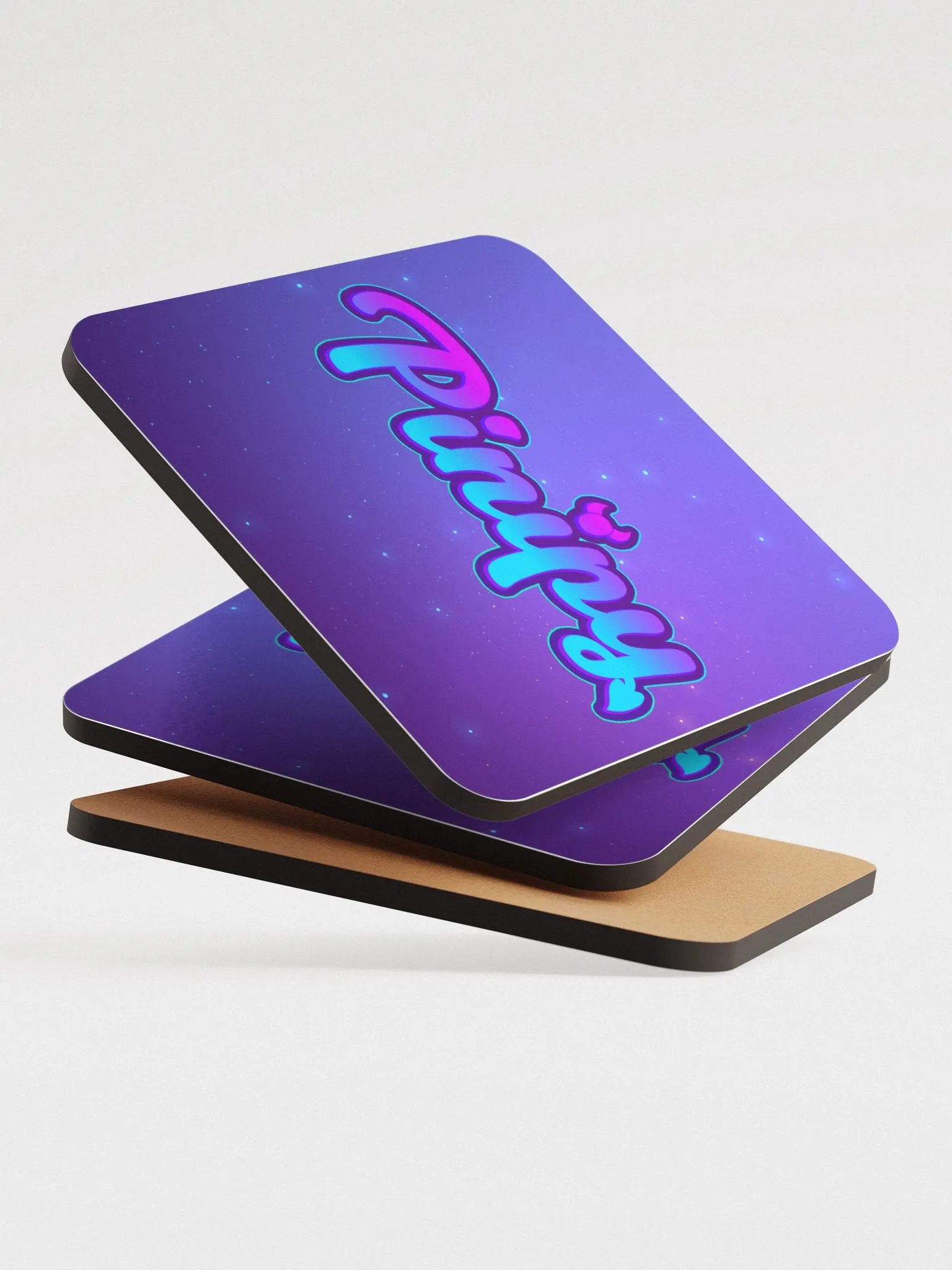 Pinipy Glossed Cork Coaster product image (4)