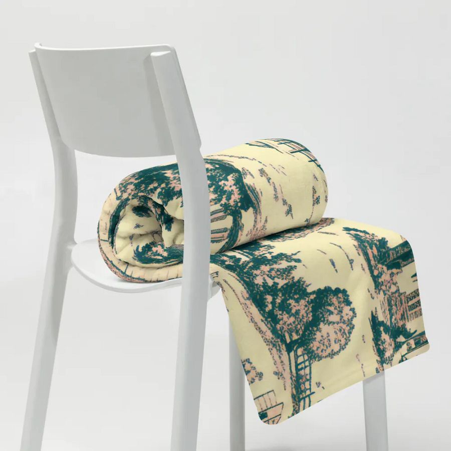 Classy Toile On The Farm Blanket product image (20)
