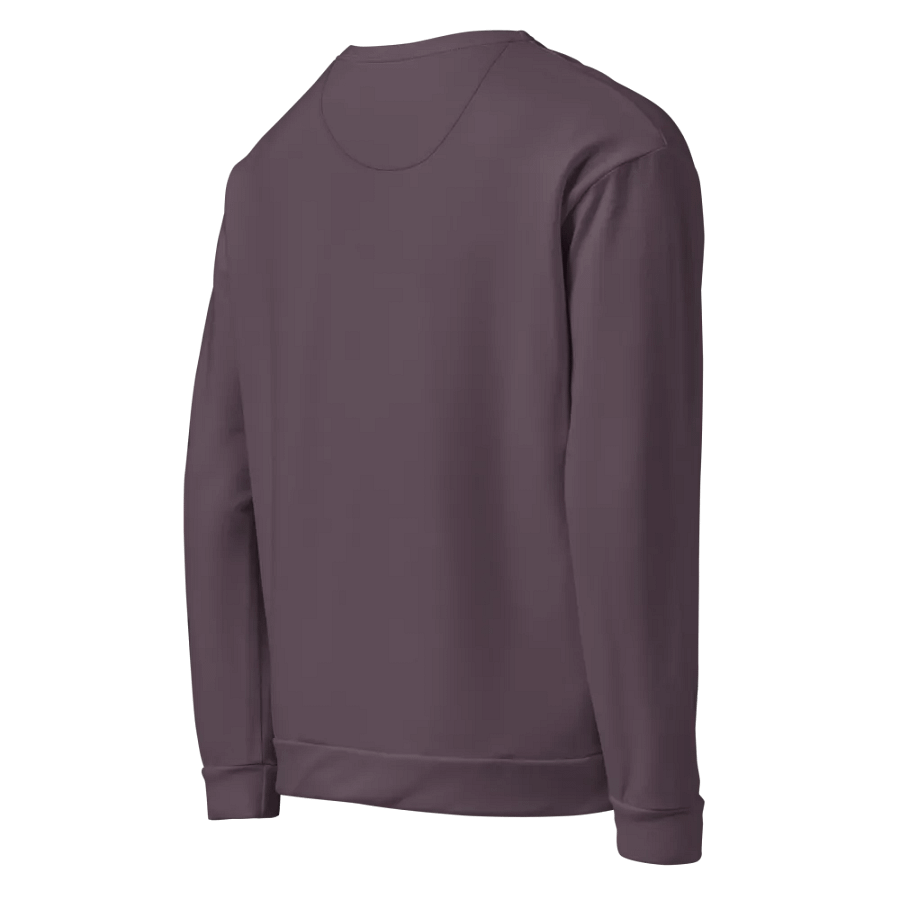 Plain Cool Purplish Brown Soft Summer Unisex Recycled Polyester Heavyweight Premium Sweatshirt by Treasure Pie product image (7)