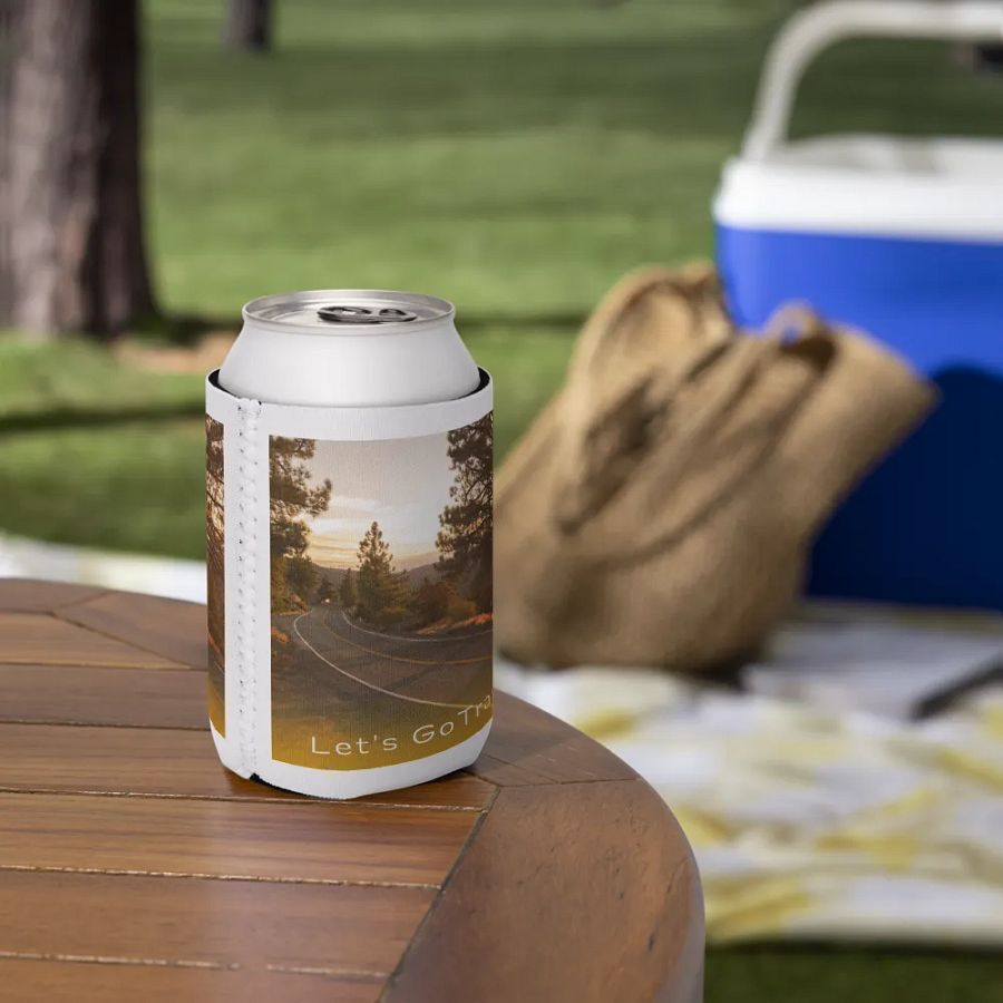 Let's Travel Can Cooler product image (7)