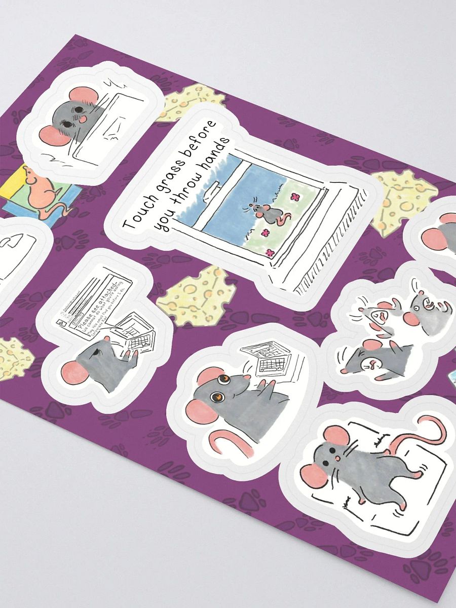 Work Emails Sticker Sheet product image (2)