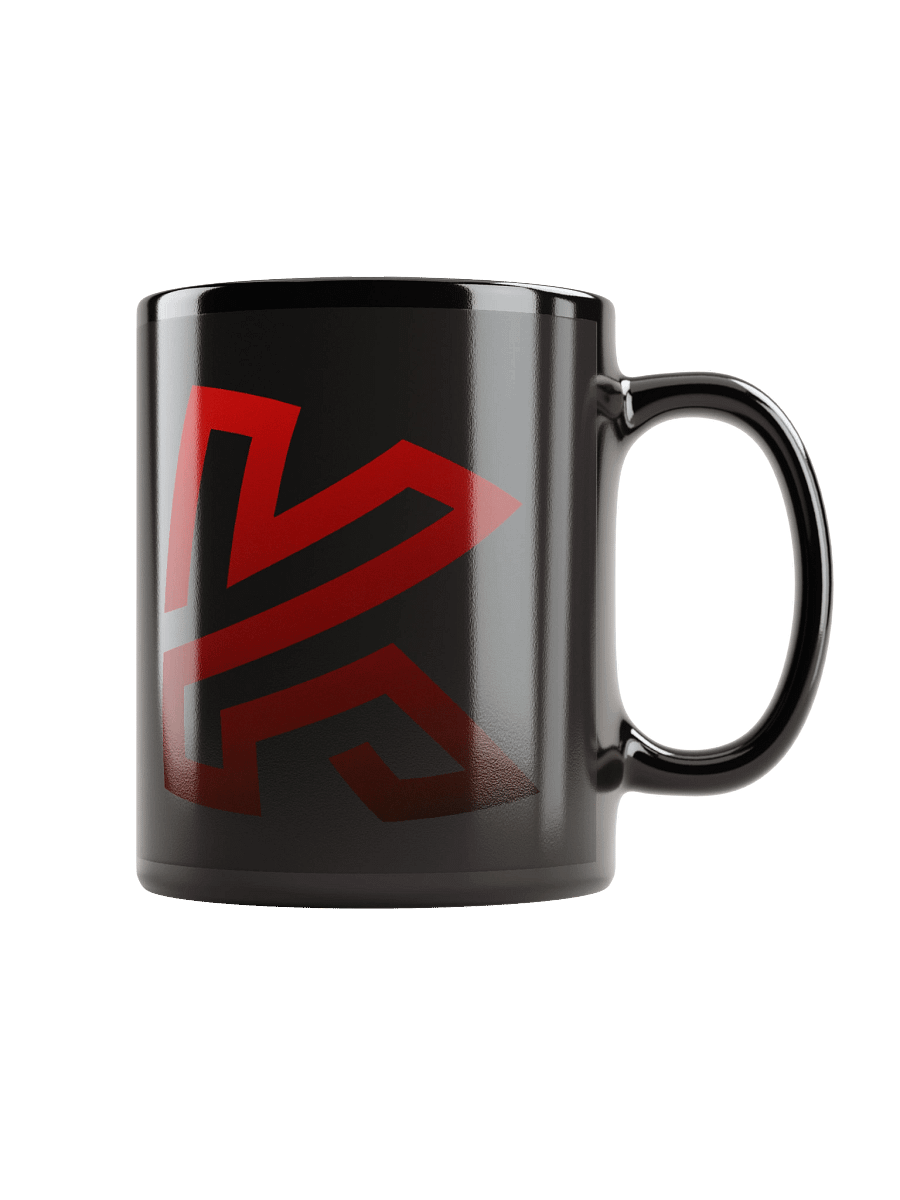 K Logo Black Ceramic Mug product image (1)