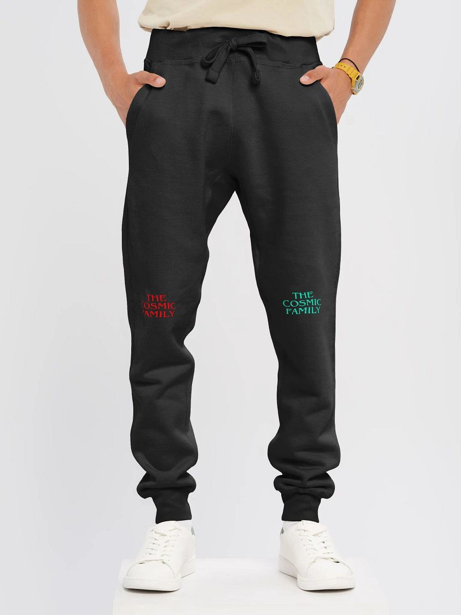 Cosmic Red Fleece Joggers product image (3)