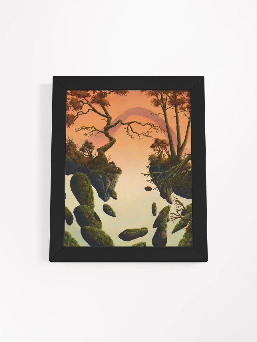 Autumn's Arc Wood Framed Matte Poster product image (6)