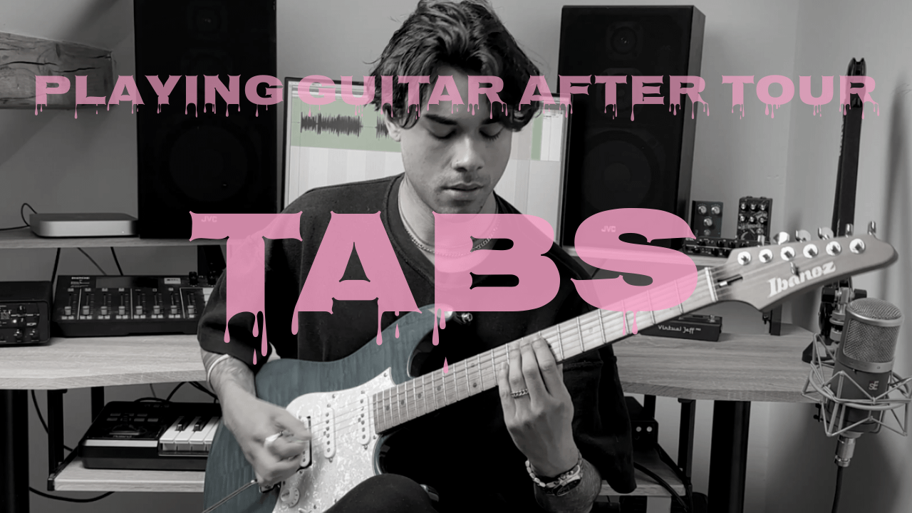 Playing Guitar After Tour Tabs product image (1)