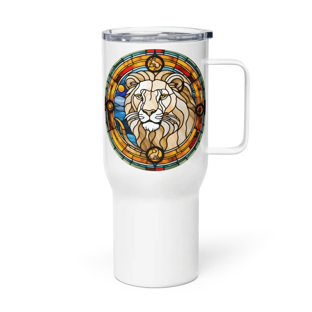 Spiritual™ Leo - Unique Travel Mug Design product image (3)
