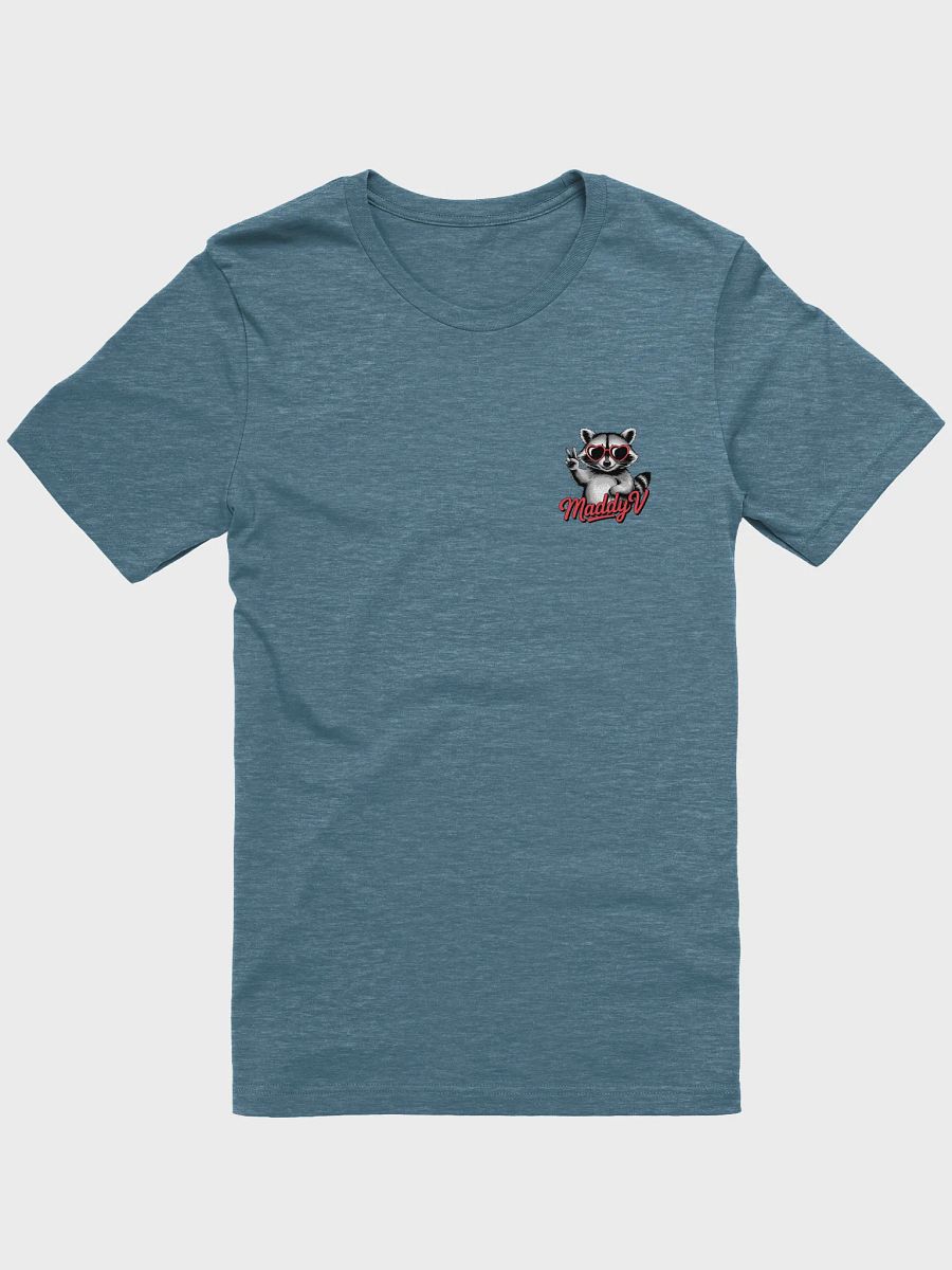 Maddy V Peaceful Raccoon Heart Sunglasses Tee product image (17)