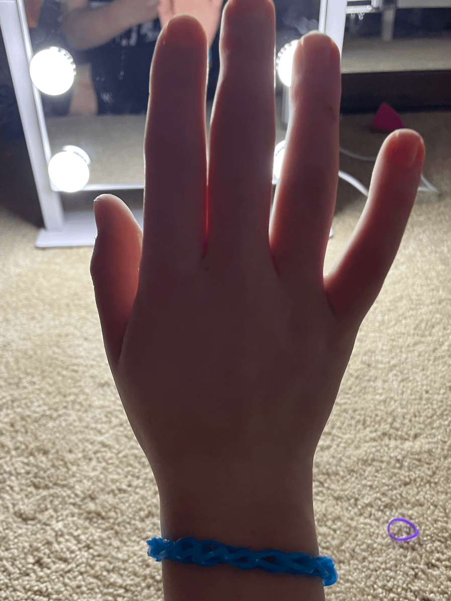 Blue Loom Bracelet product image (3)