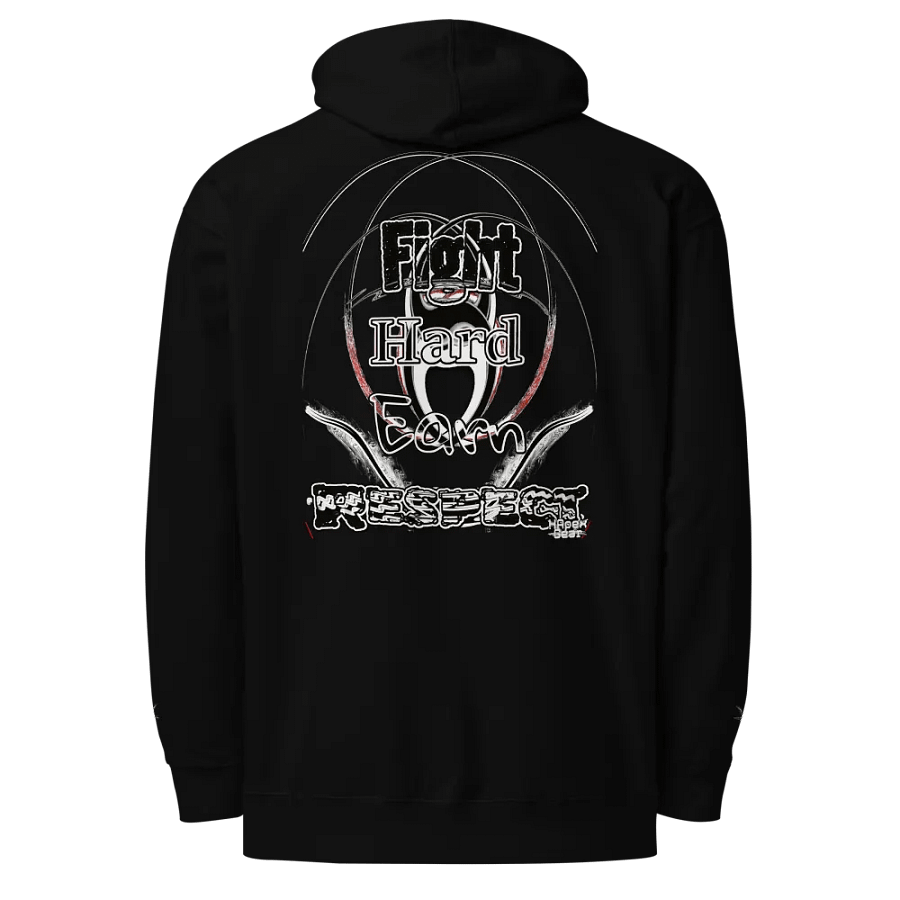 Fight Hard Earn Respect - Embroidered - Wrist - Midweight Hoodie product image (1)