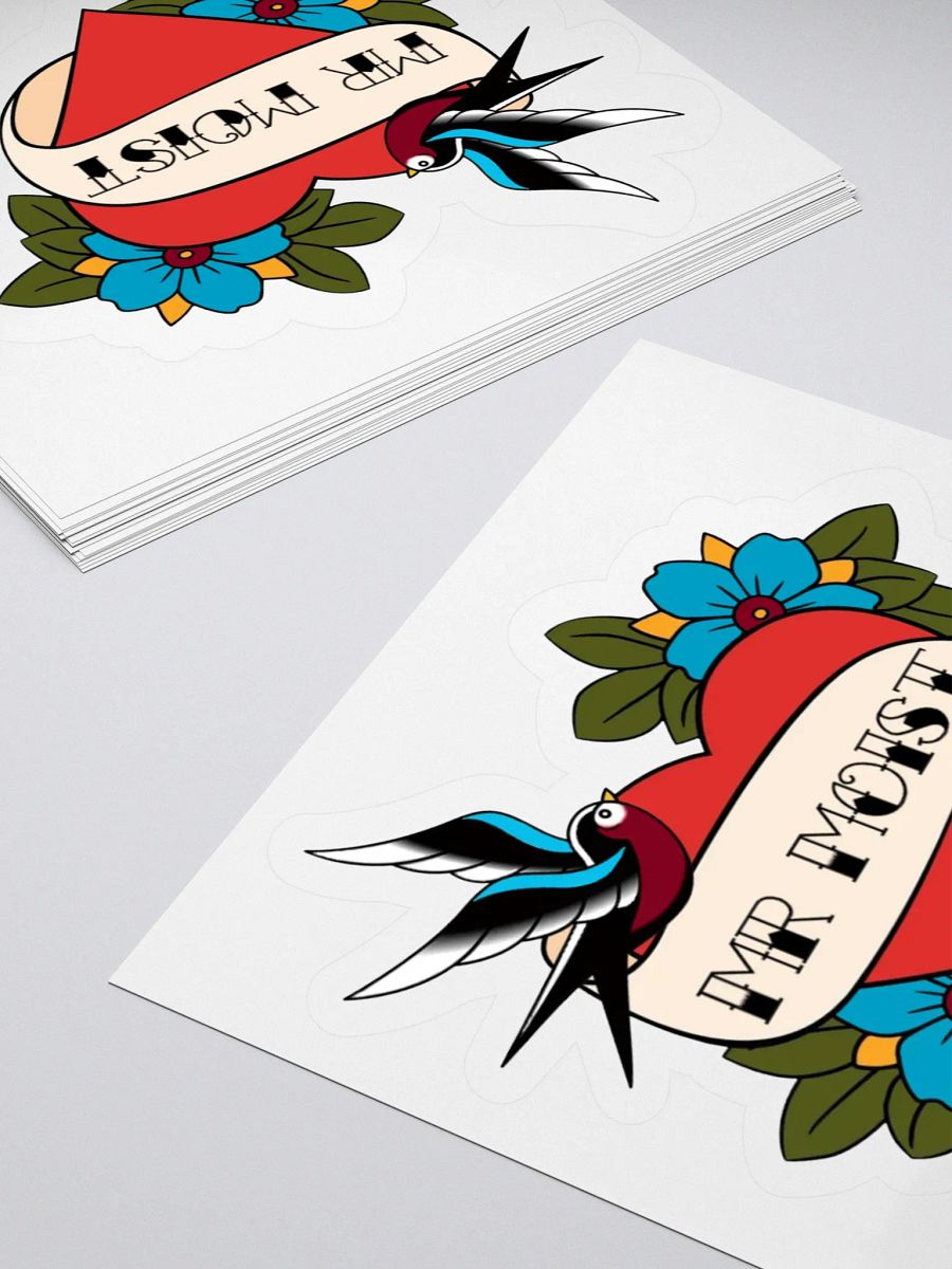 Mr Moist Traditional Sticker product image (10)