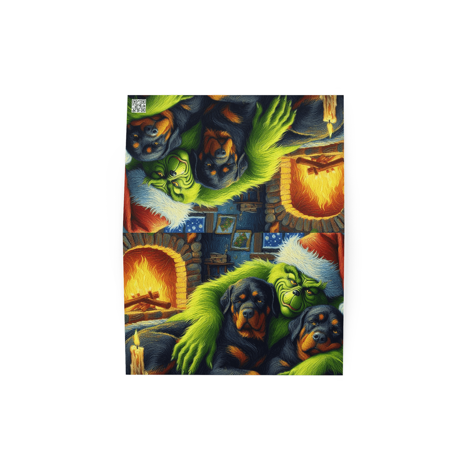 Grinch who stole Rottweilers Greeting Card product image (4)