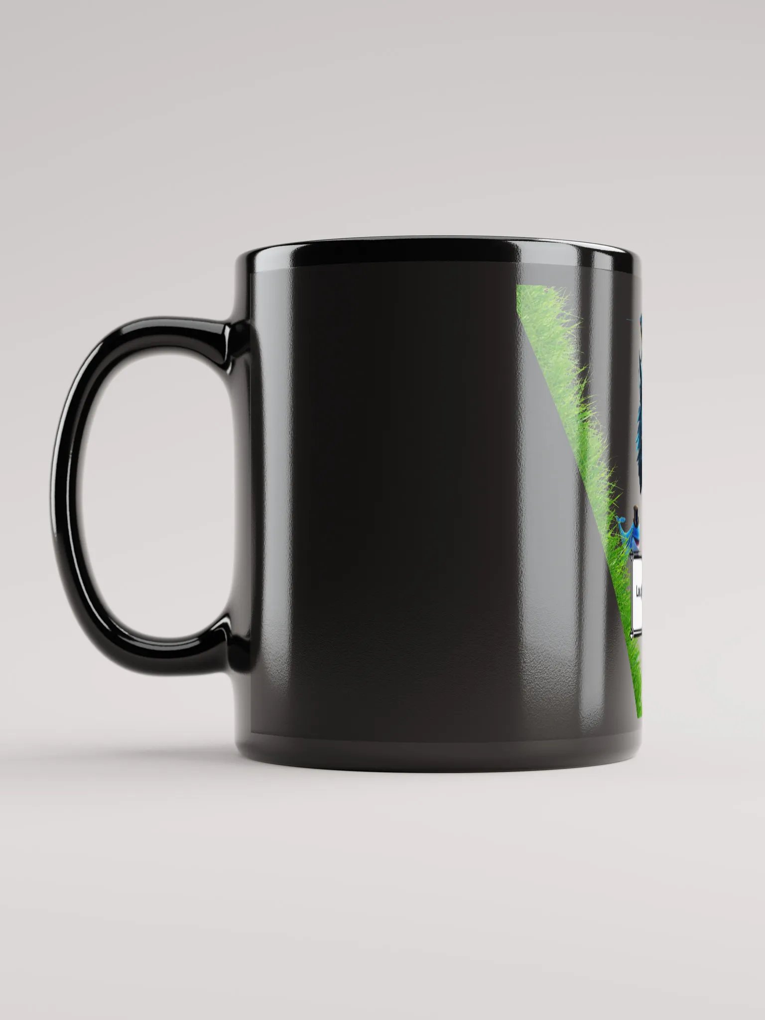 Laugh For The Game Black Mug product image (11)