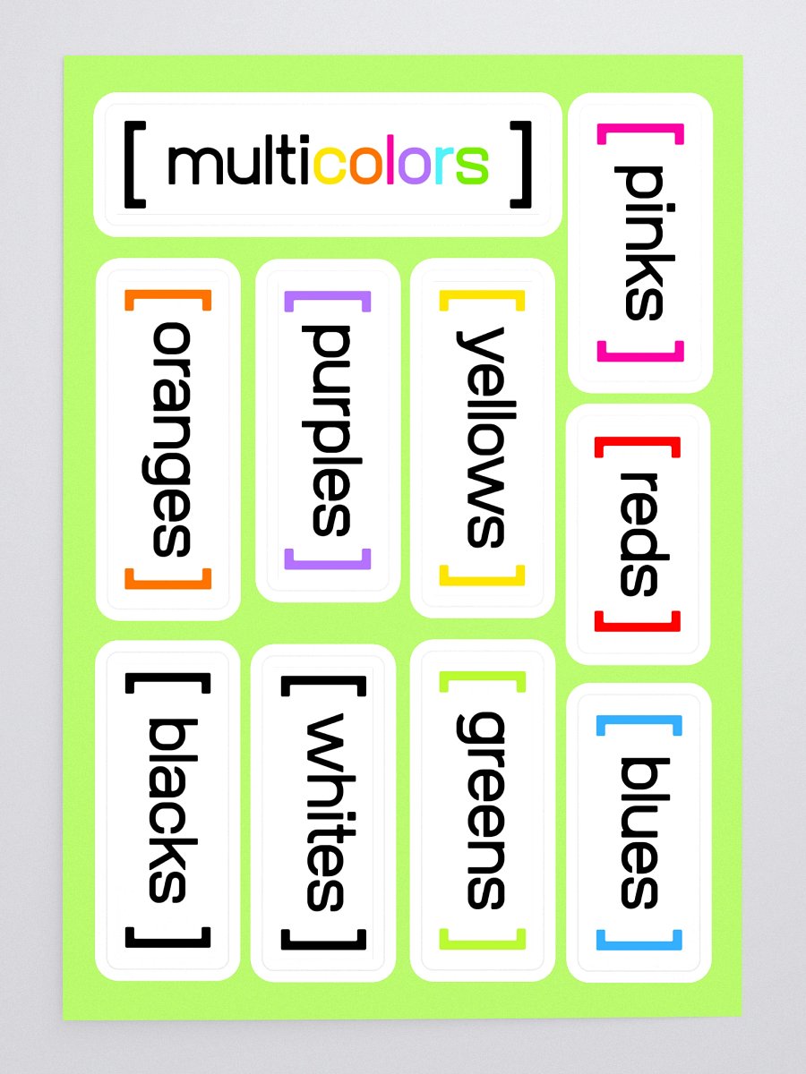 Drawer Labels by Color (white) product image (6)