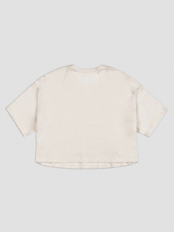 Hollyy & Her Essentials Loose Drop Shoulder Crop Top product image (4)