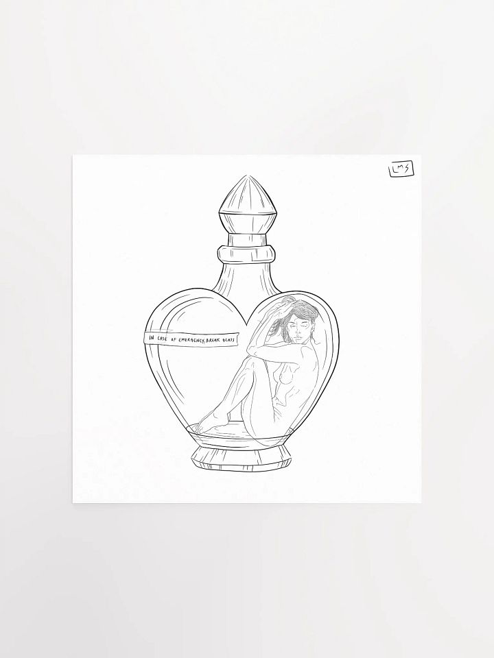 In Case of Emergency, Break Glass - Poster Print product image (1)
