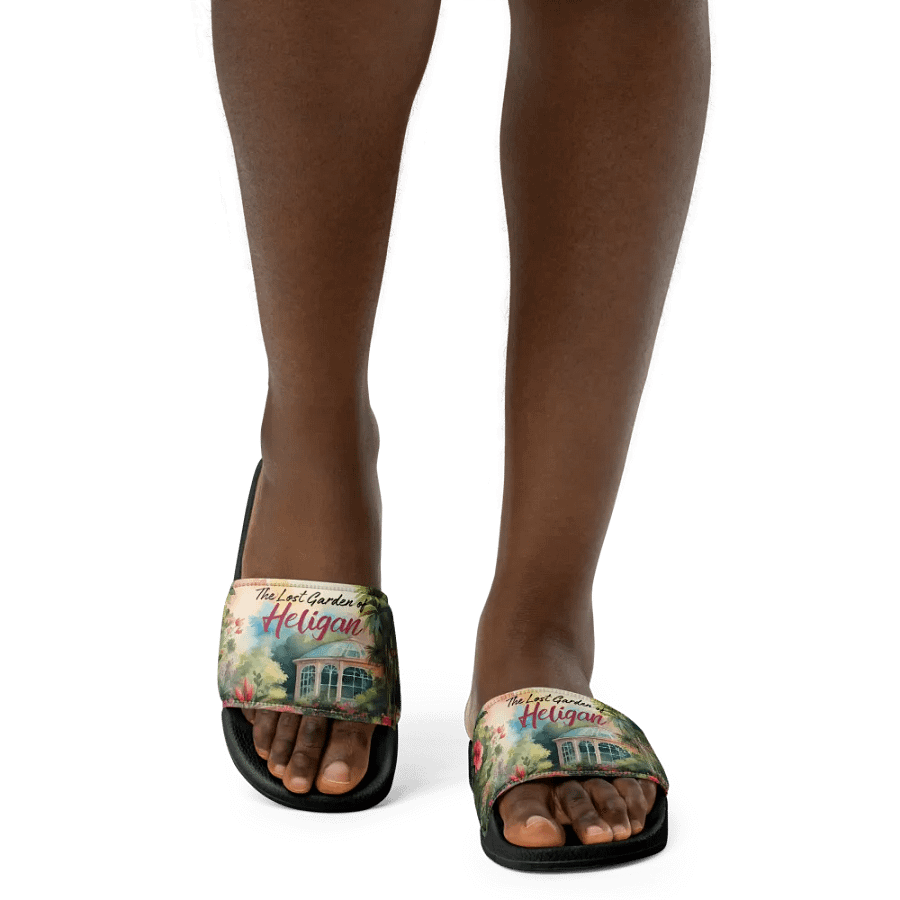 The Lost Garden of Heligan All Over Print Womens Slides product image (11)