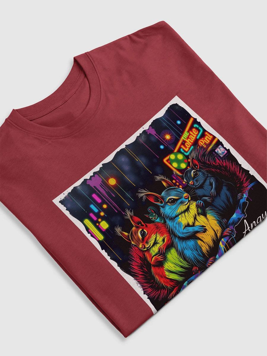 Neon Squirrel Trio Artistic Tee product image (5)