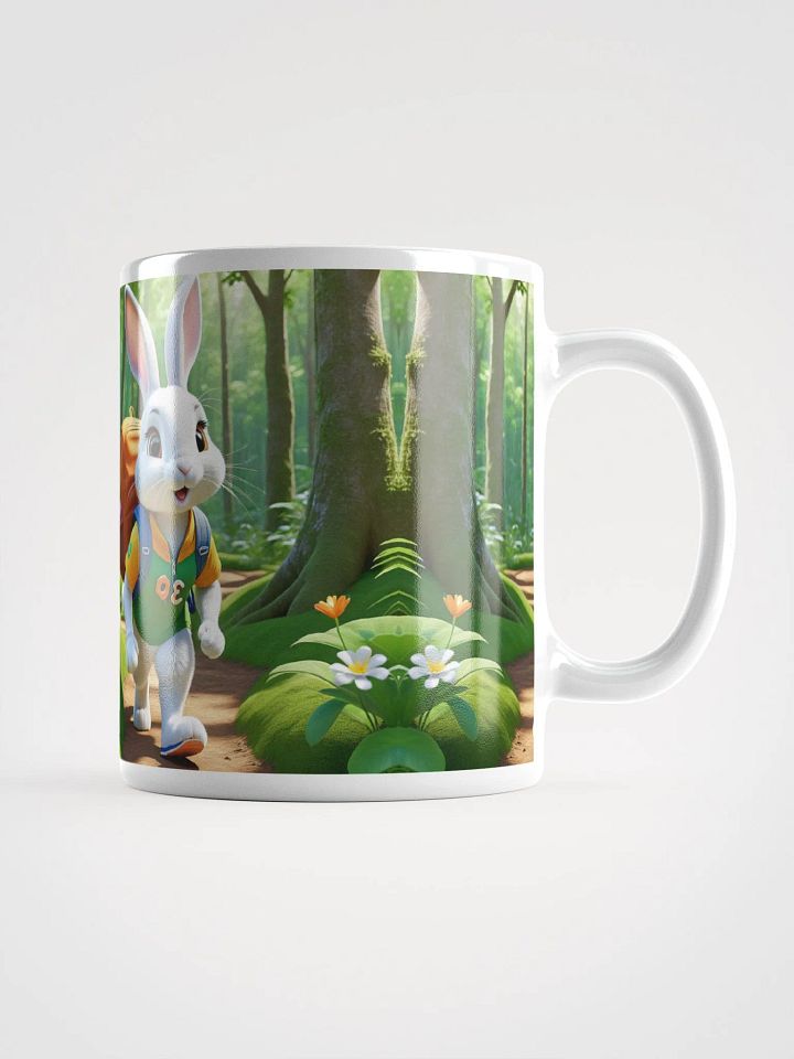 Rabbit glossy mug product image (1)