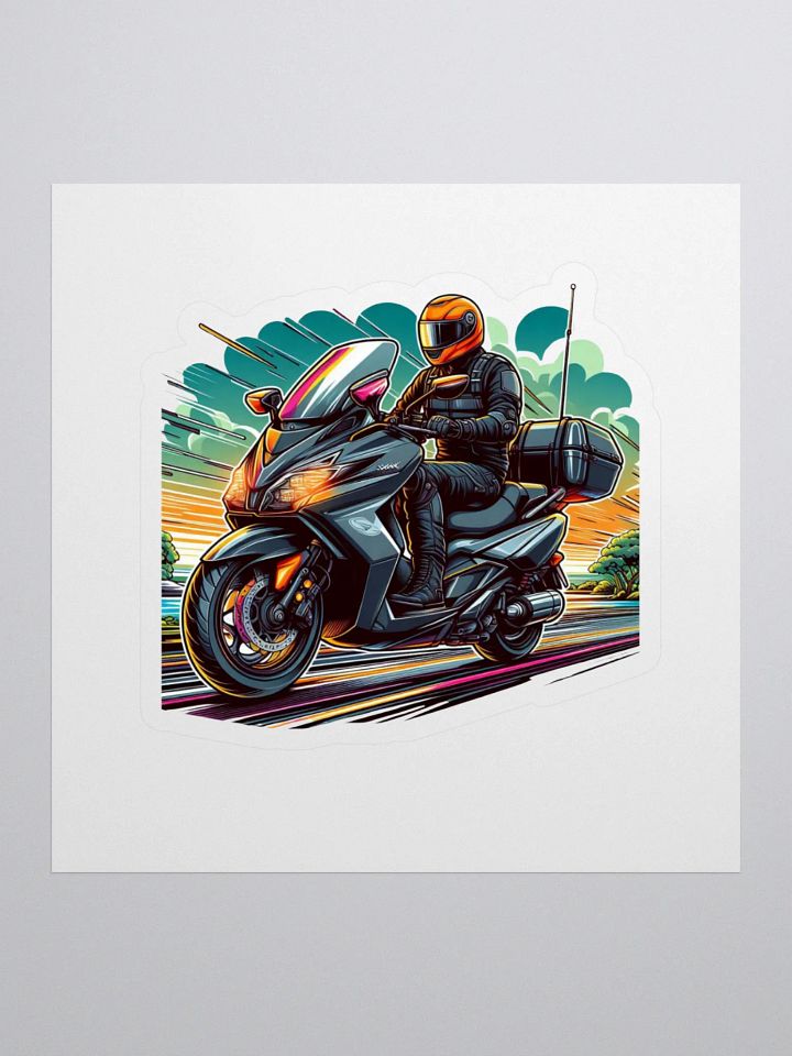 Speed Rider Kiss Cut Stickers product image (1)
