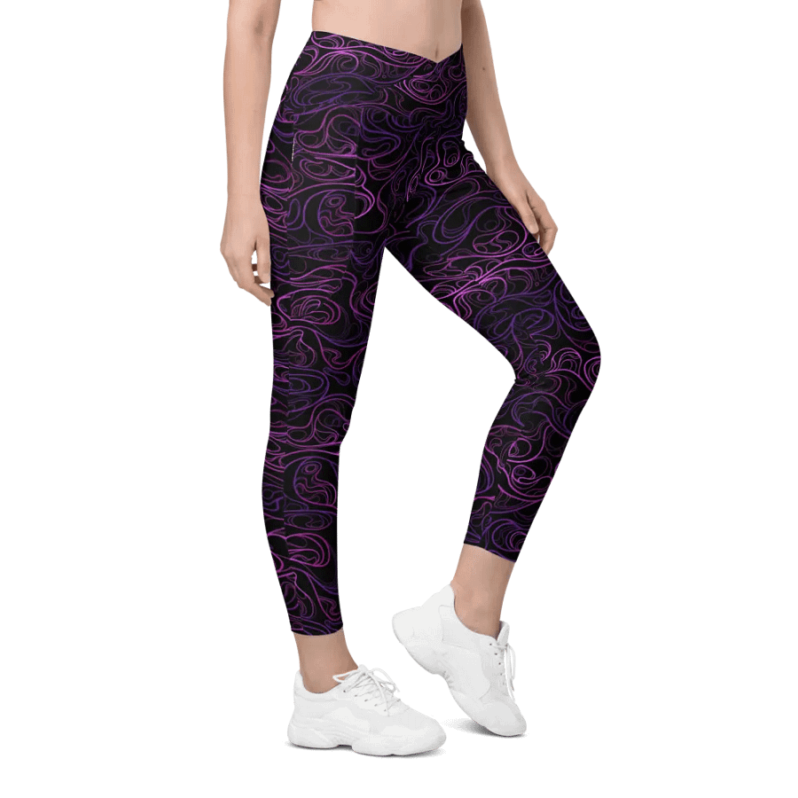 BLACK SWIRL - Leggings product image (6)