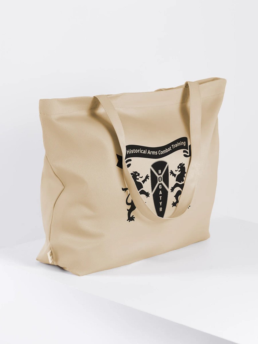 Organic Cotton Tote - black HACT logo product image (4)