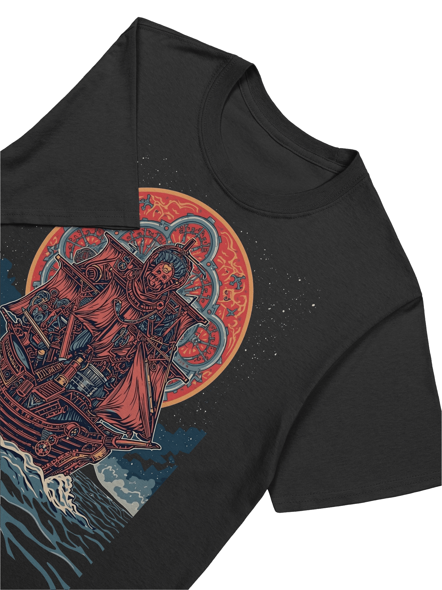 Mystical Ghost Ship T-Shirt product image (2)