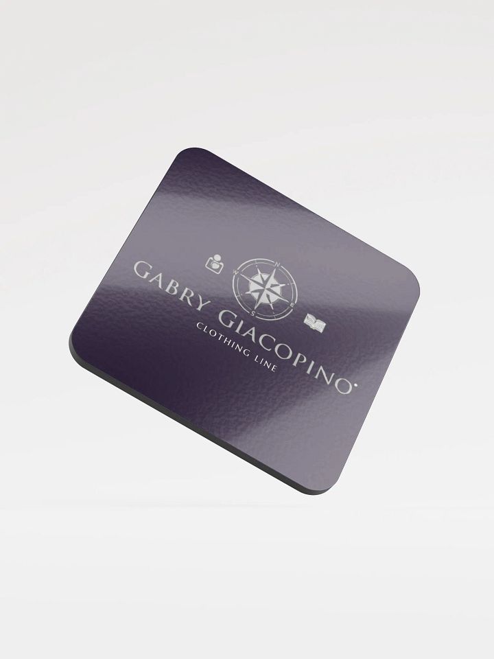 Sottobicchiere in Sughero Lucido BLU – Gabry Giacopino Clothing Line product image (1)