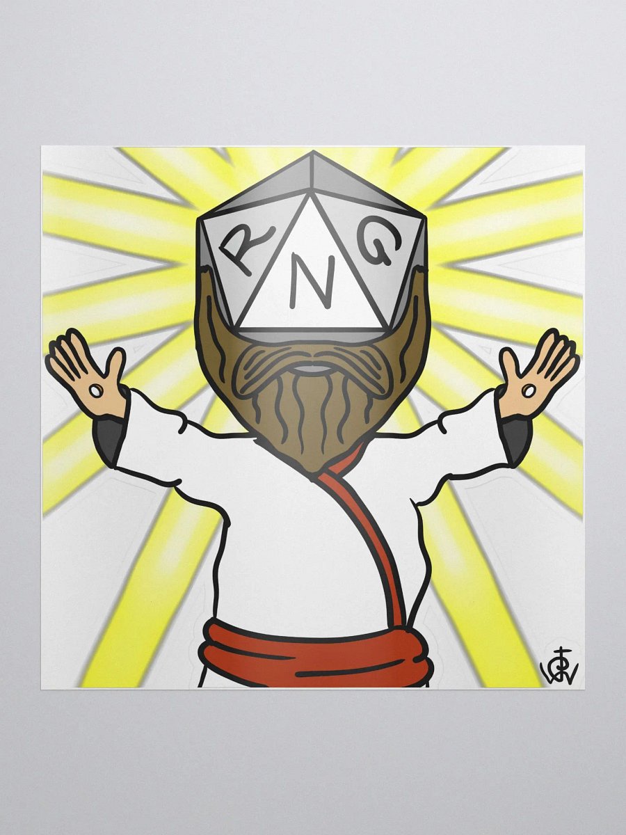RNGsus Sticker product image (1)