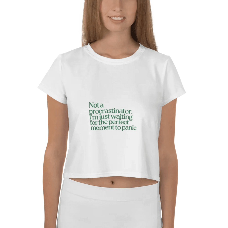 Perfect Moment All-Over Crop Tee product image (1)