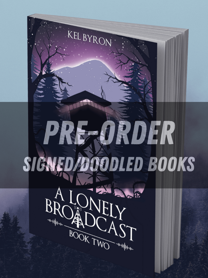 A Lonely Broadcast: Book Two SIGNED paperback