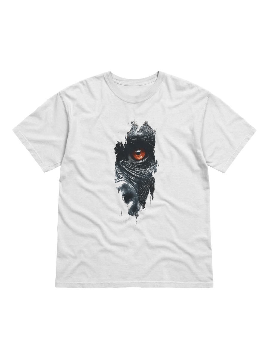 Gorilla Face Art T-Shirt, Wild Animal Graphic Tee product image (1)