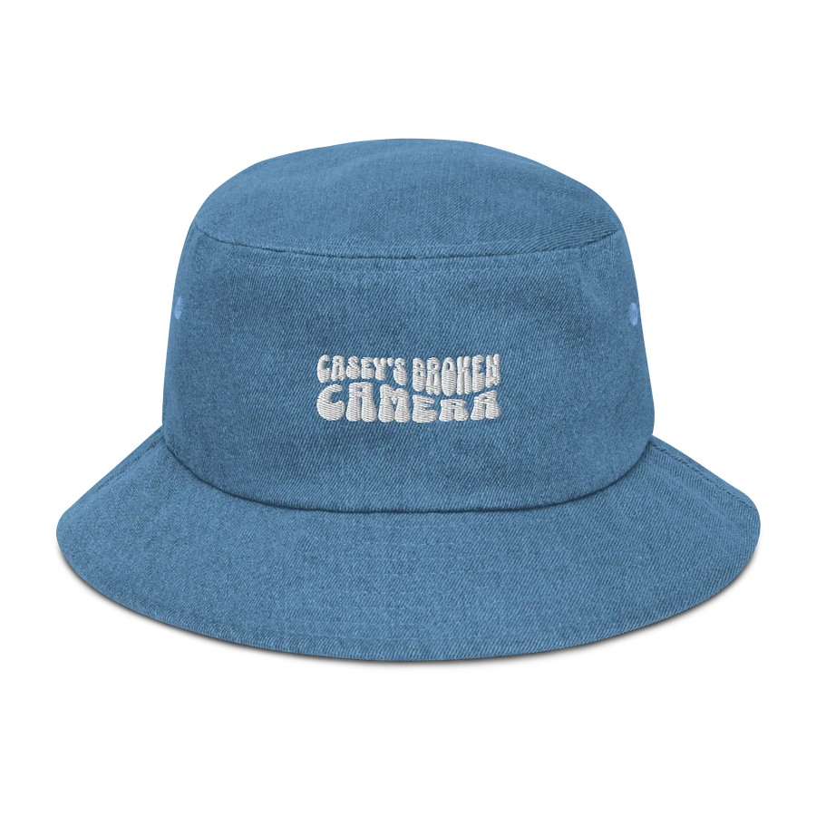 Casey's Broken Camera ( White Denim Bucket Hat) product image (40)