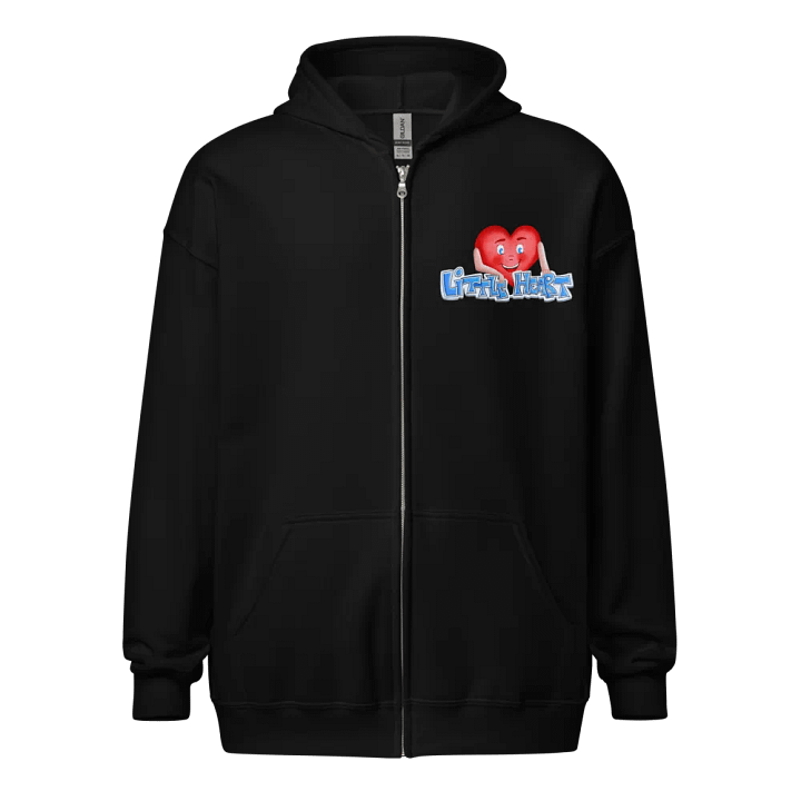 Little Heart Zip Hoodie product image (1)