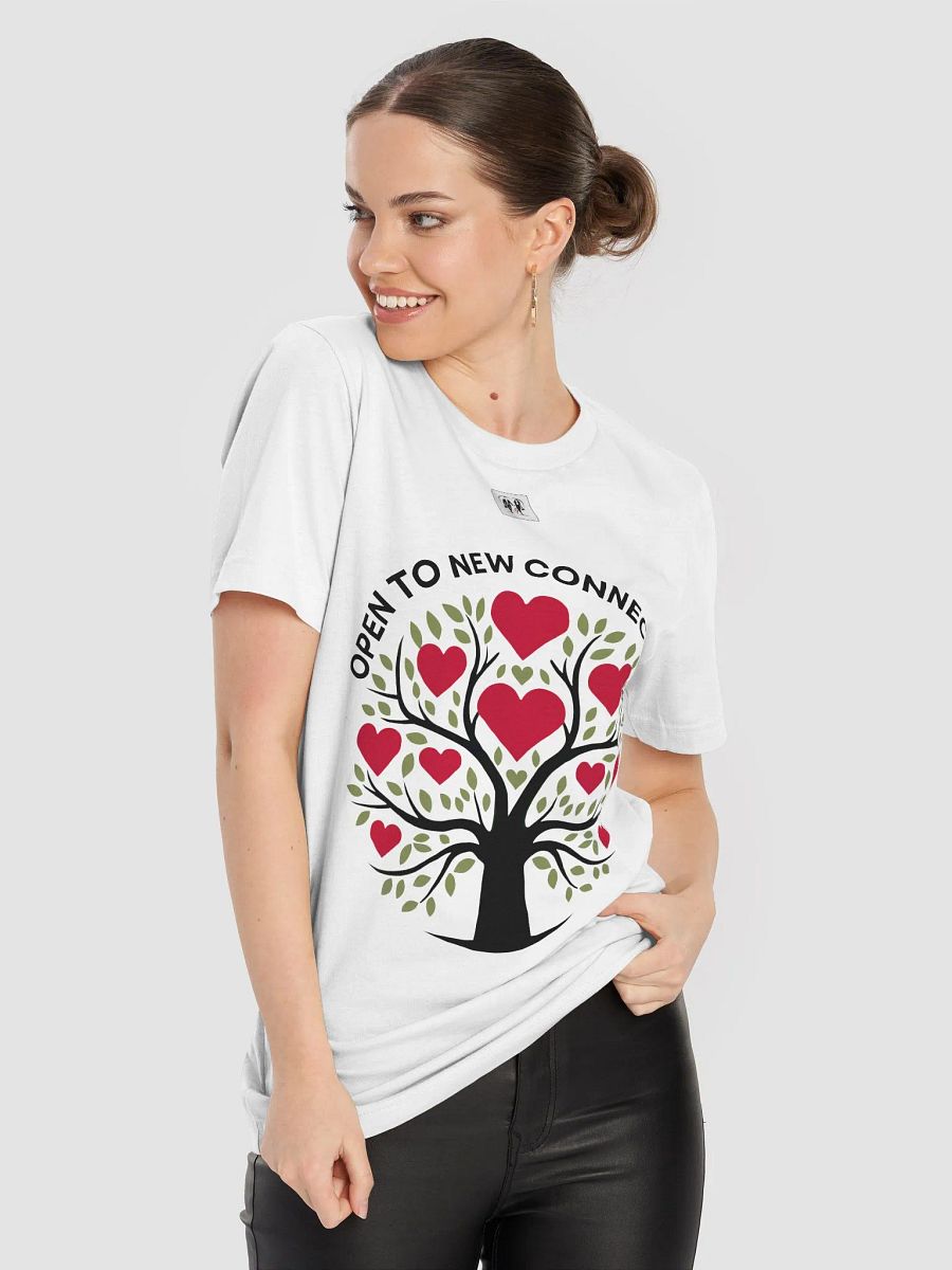 Open To New Connections Tree Unisex T-Shirt product image (8)