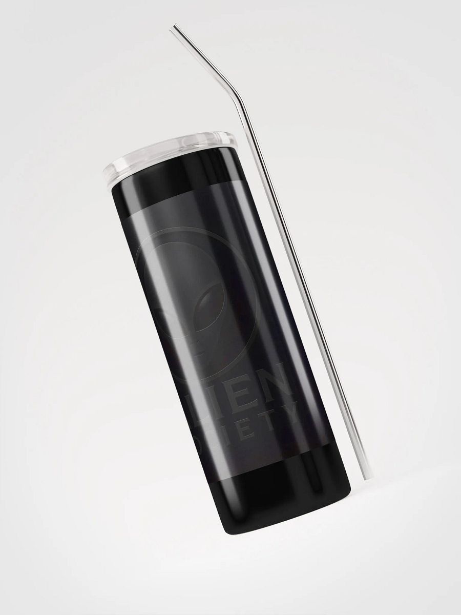 Black on black Alien Society Stainless Steel Tumbler product image (3)