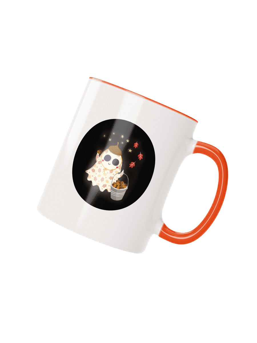 Little Ghost Acorn Collector - Ceramic Mug product image (1)