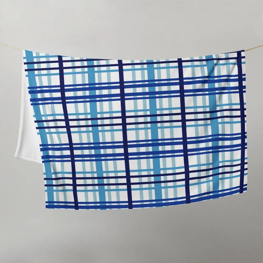 Cute Dynamic Waves Pled Throw Pillow product image (5)