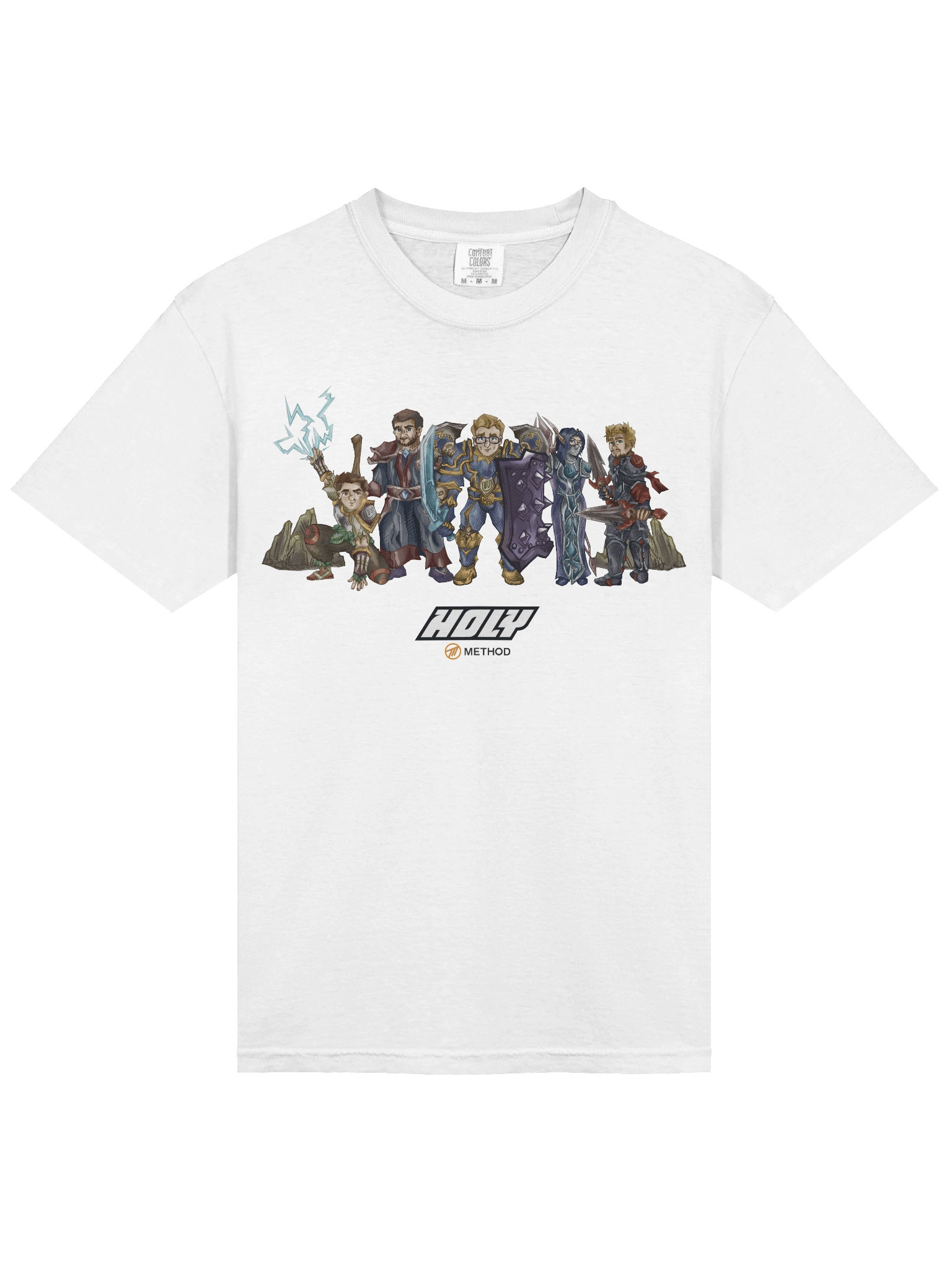 HOLY Method Team Shirt (White) product image (3)