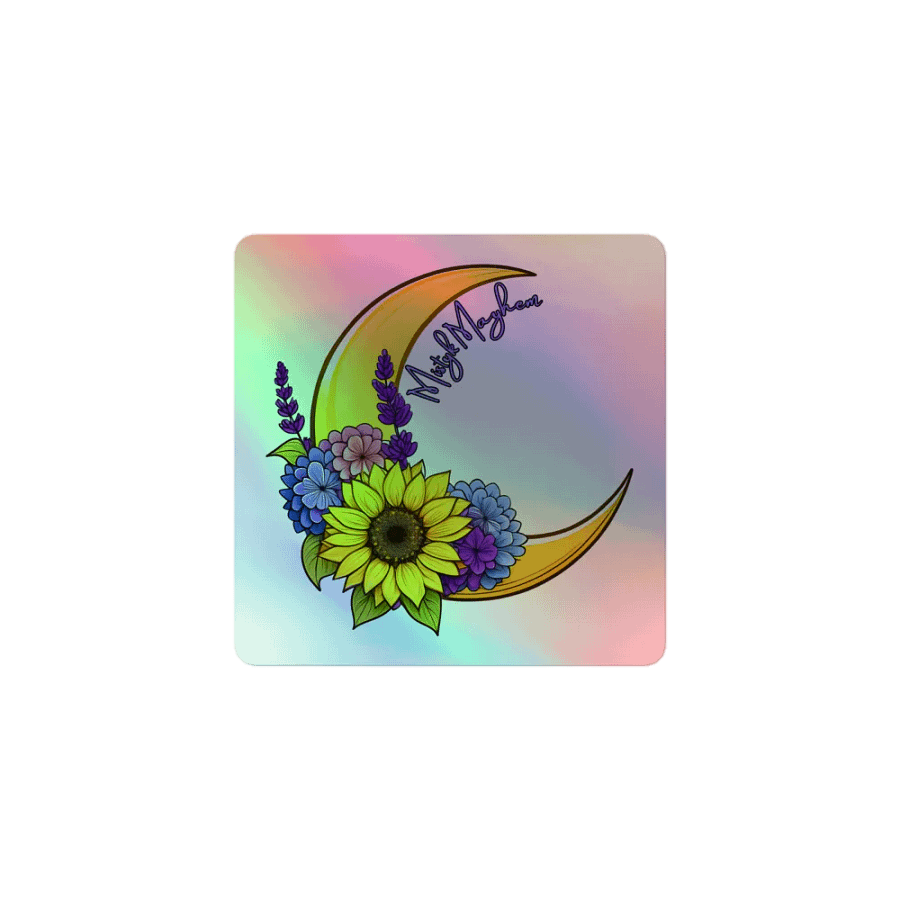 Holographic MM Logo Sticker product image (1)