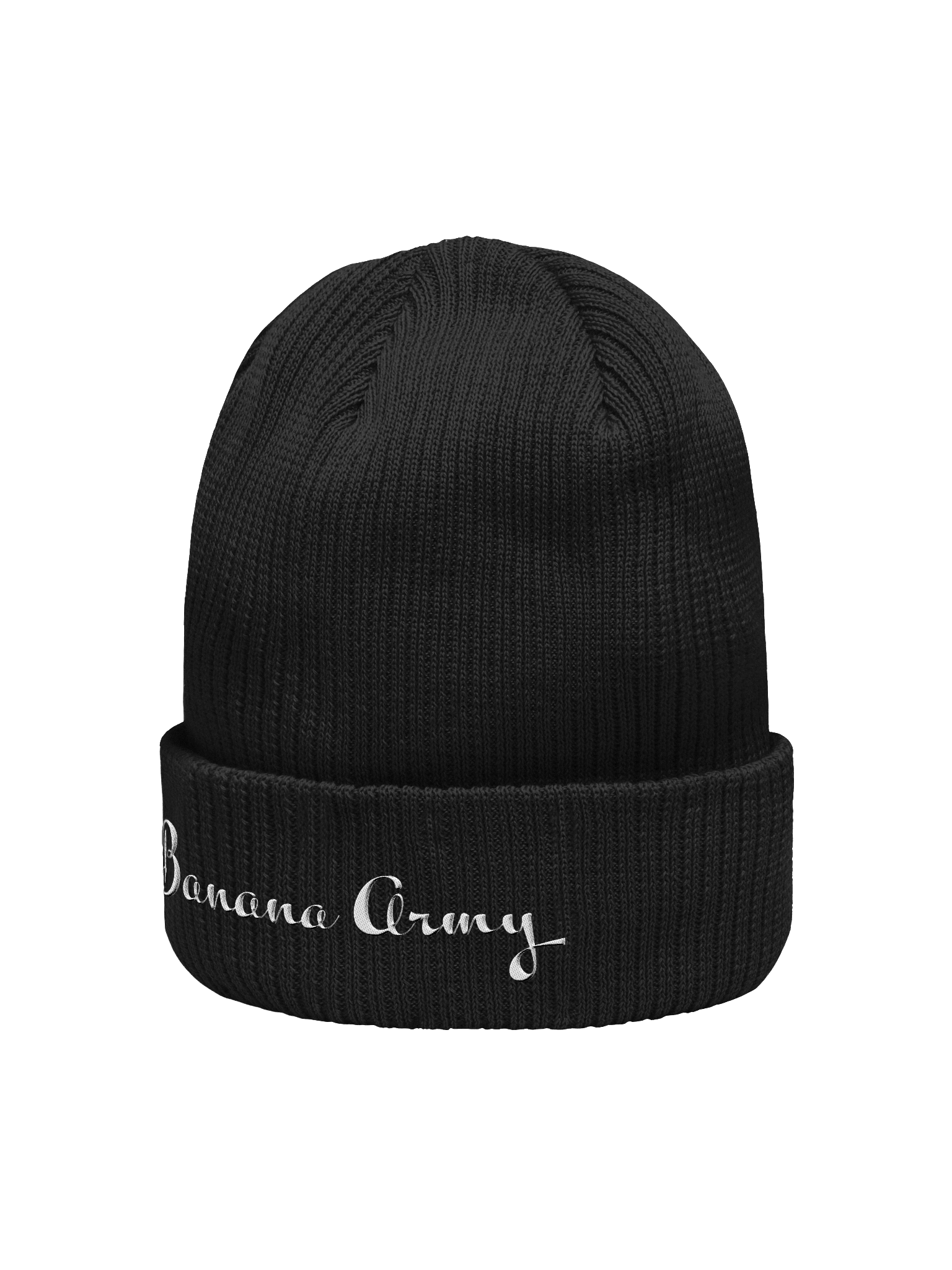 Black Banana Army Ribbed Beanie product image (2)
