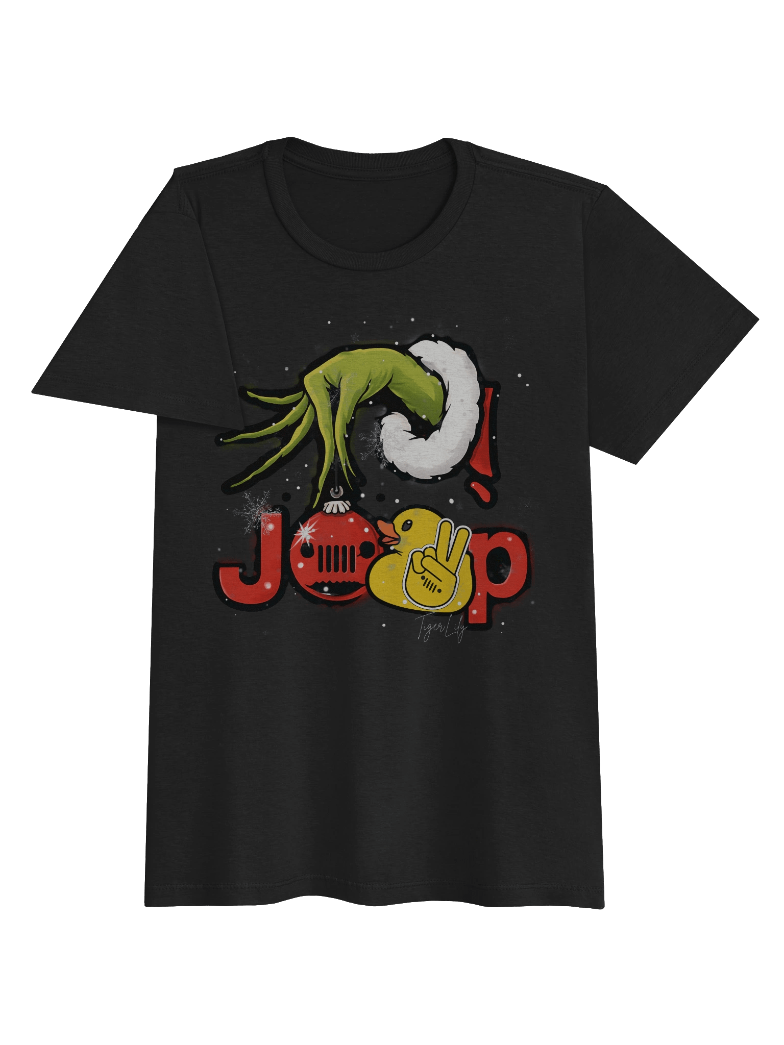Grinchy Holiday Jeep T-Shirt product image (3)