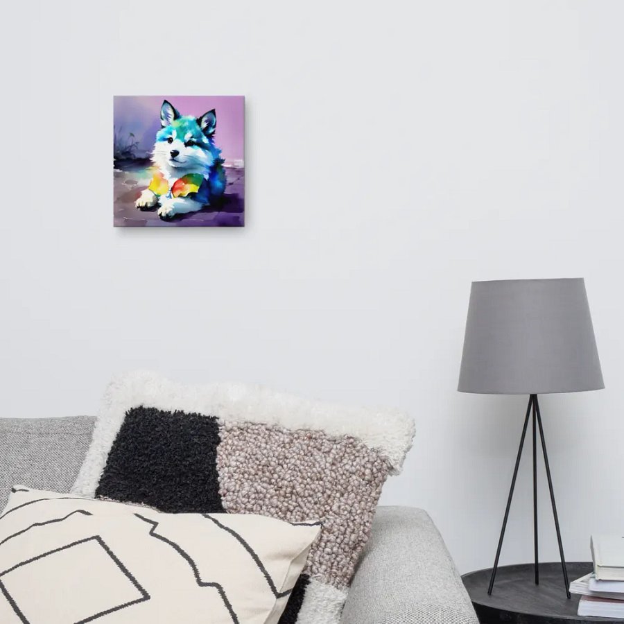 Cute Dog Digital Painting - v2 product image (6)