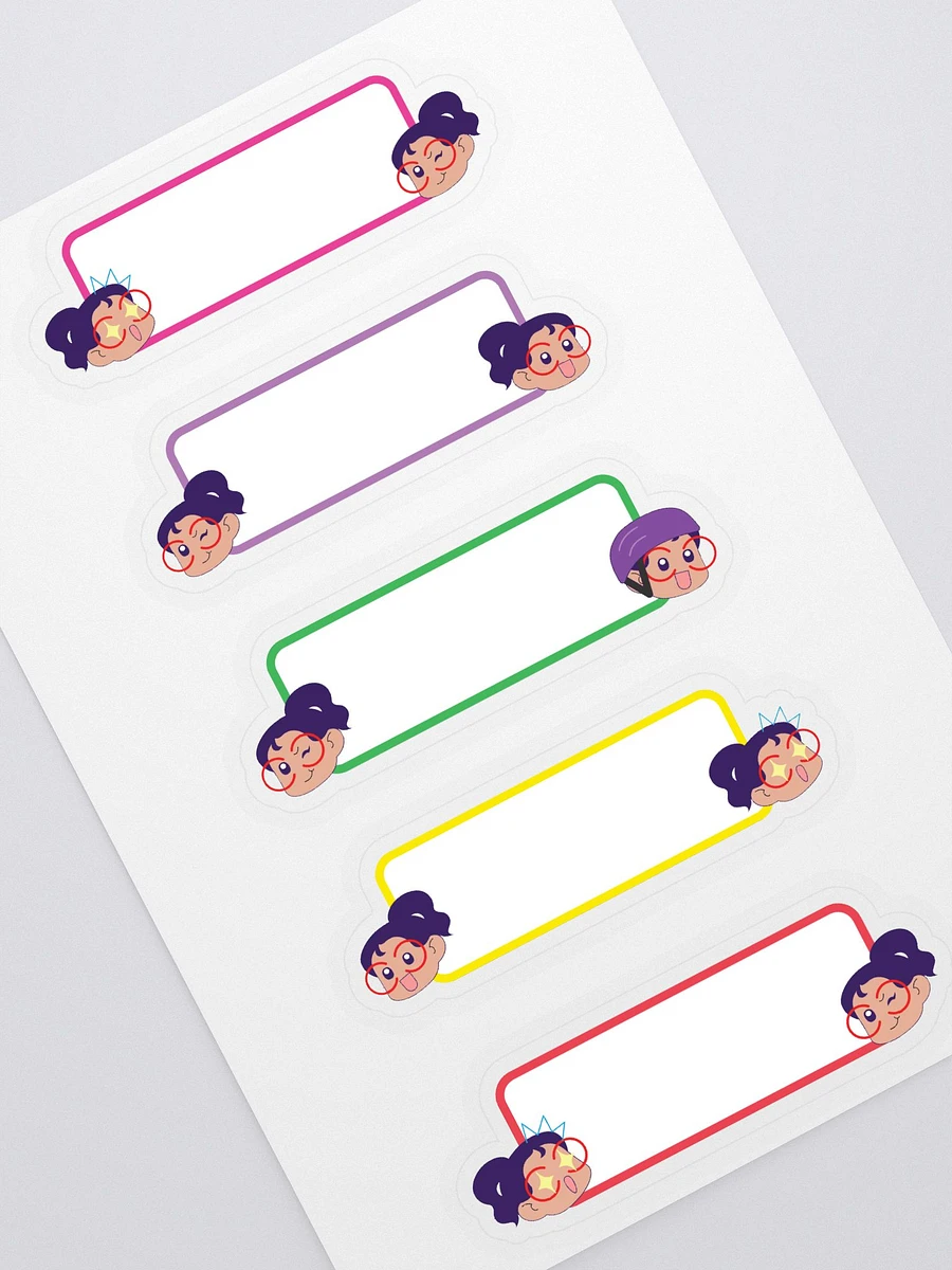 Ana Emoji Name Tag Set - Large product image (2)