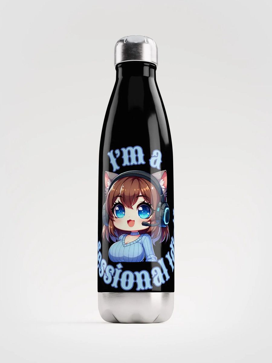 Professional Idiot Stainless Steel Water Bottle product image (1)