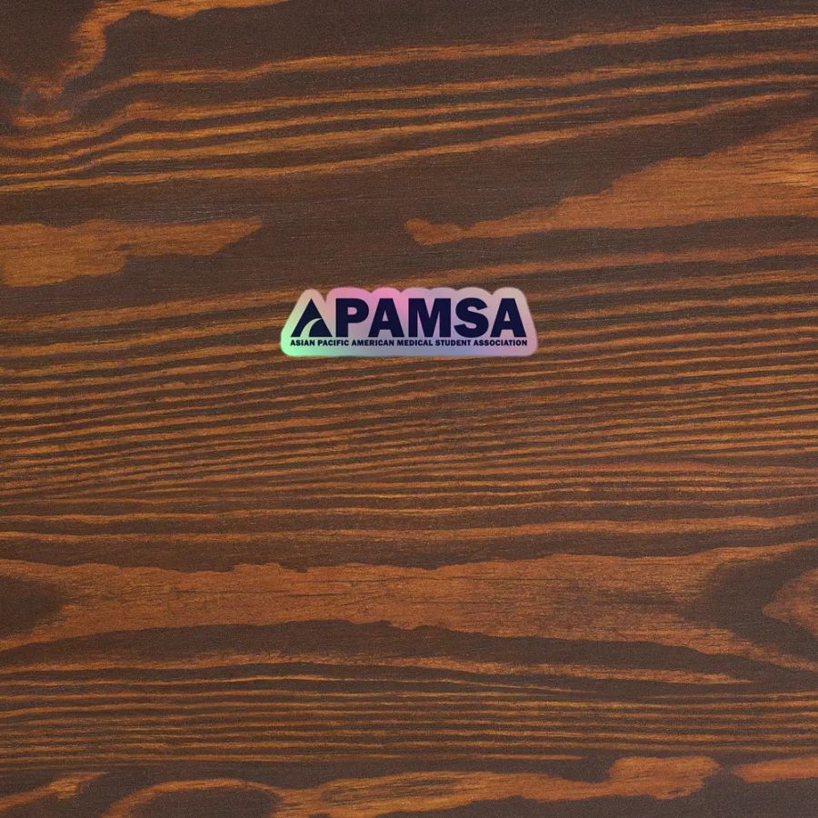 Holographic Long Logo Sticker product image (5)