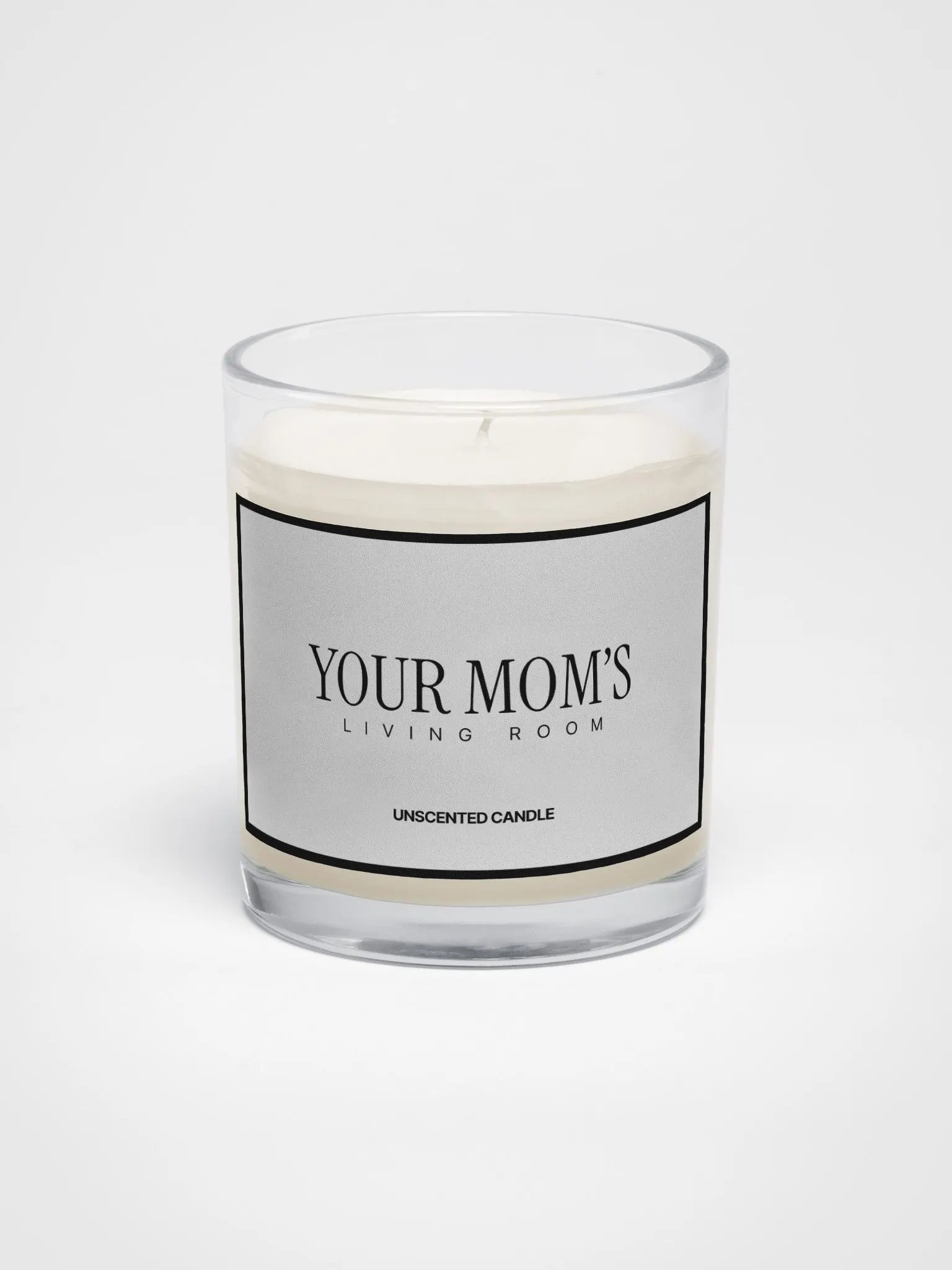 Your Mom's Unscented Candle product image (1)