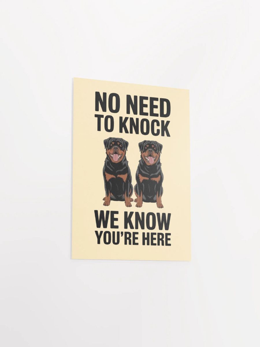 Rottweilers - No Need To Knock, We Know You Are Here product image (19)