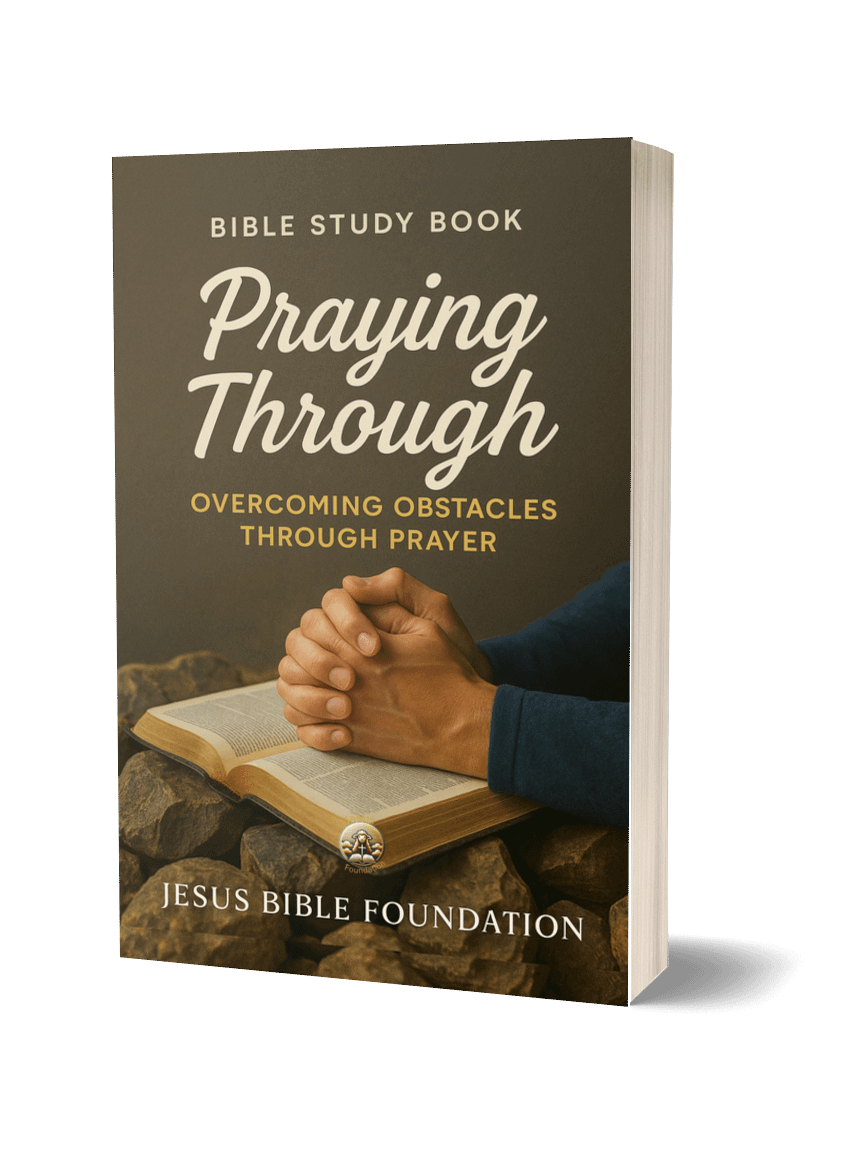 Bible study book Praying Through: Overcoming Obstacles through Prayer product image (1)