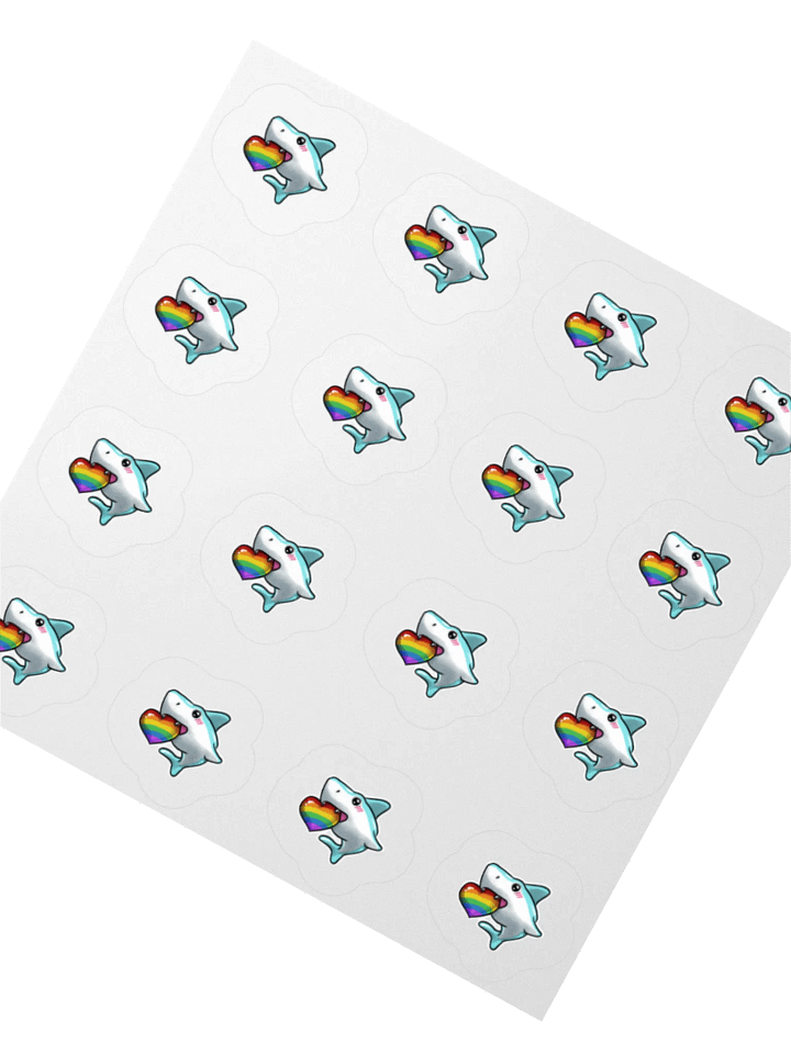 Sharky Pride Sticker Mini Sheet product image (2)